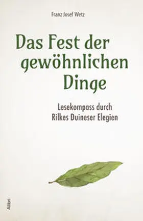 Wetz |  Das Fest der gewöhnlichen Dinge | Buch |  Sack Fachmedien