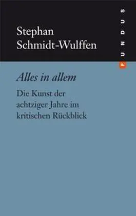 Schmidt-Wulffen |  Alles in allem | Buch |  Sack Fachmedien