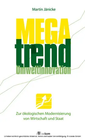 Jänicke | Megatrend Umweltinnovation | E-Book | sack.de