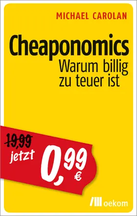 Carolan |  Cheaponomics | Buch |  Sack Fachmedien