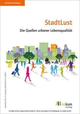 oekom e.V. |  StadtLust | eBook | Sack Fachmedien