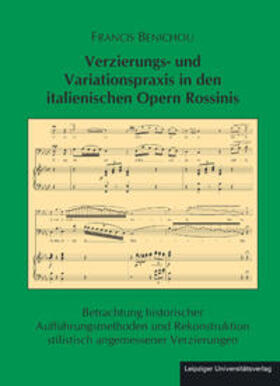 Benichou |  Verzierungs- und Variationspraxis in den italienischen Opern Rossinis | Buch |  Sack Fachmedien