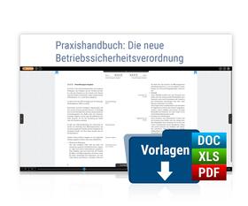 Forum Verlag Herkert GmbH |  Praxishandbuch: Die neue Betriebssicherheitsverordnung | Datenbank |  Sack Fachmedien