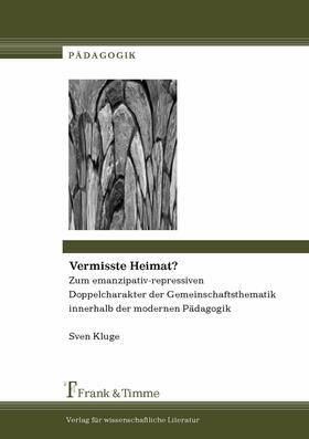 Kluge |  Vermisste Heimat? | eBook | Sack Fachmedien