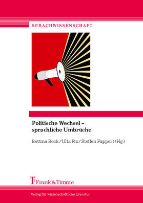 Fix / Pappert |  Politische Wechsel - Sprachliche Umbrüche | eBook | Sack Fachmedien