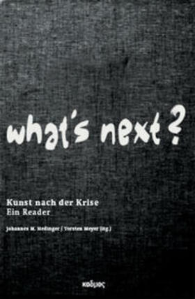Hedinger / Meyer |  What's next? | Buch |  Sack Fachmedien