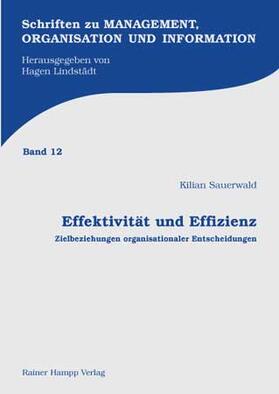 Sauerwald |  Effektivität und Effizienz | Buch |  Sack Fachmedien