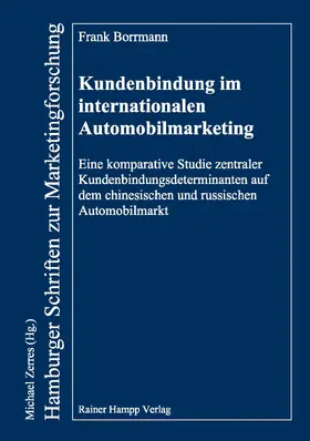 Borrmann |  Kundenbindung im internationalen Automobilmarketing | Buch |  Sack Fachmedien