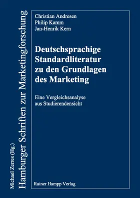 Andresen / Kamm / Kern |  Deutschsprachige Standardliteratur zu den Grundlagen des Marketing | Buch |  Sack Fachmedien