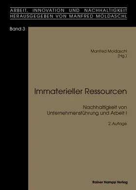 Moldaschl |  Immaterielle Ressourcen | Buch |  Sack Fachmedien