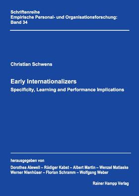 Schwens |  Early Internationalizers | Buch |  Sack Fachmedien