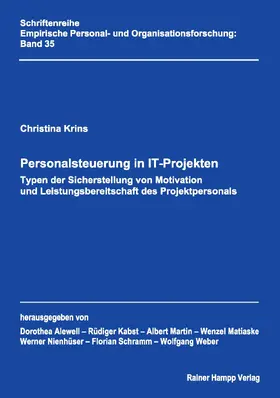 Krins |  Personalsteuerung in IT-Projekten | Buch |  Sack Fachmedien