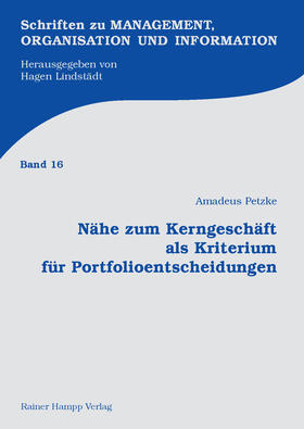 Petzke |  Nähe zum Kerngeschäft als Kriterium für Portfolioentscheidungen | Buch |  Sack Fachmedien