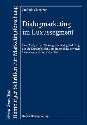Shanahan |  Dialogmarketing im Luxussegment | Buch |  Sack Fachmedien