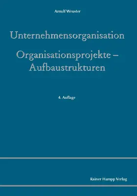 Weuster |  Unternehmensorganisation | Buch |  Sack Fachmedien