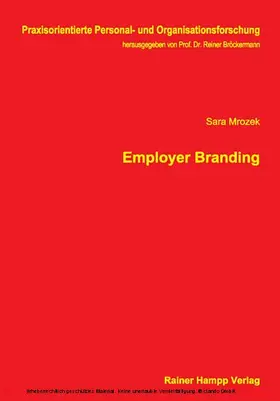 Mrozek |  Employer Branding | eBook | Sack Fachmedien