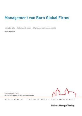 Wessely |  Management von Born Global Firms | eBook | Sack Fachmedien