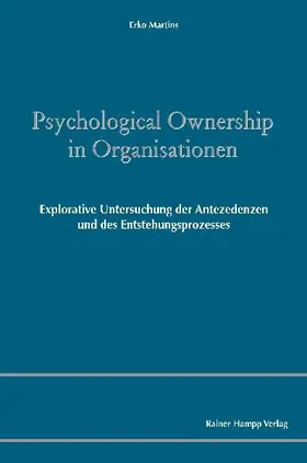 Martins |  Psychological Ownership in Organisationen | eBook | Sack Fachmedien