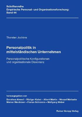 Jochims |  Personalpolitik in mittelständischen Unternehmen | eBook | Sack Fachmedien