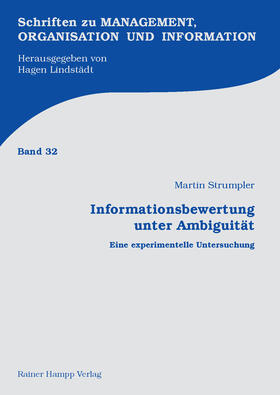 Strumpler |  Informationsbewertung unter Ambiguität | Buch |  Sack Fachmedien