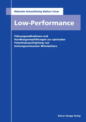 Schauf / Cinar |  Low Performance | eBook | Sack Fachmedien