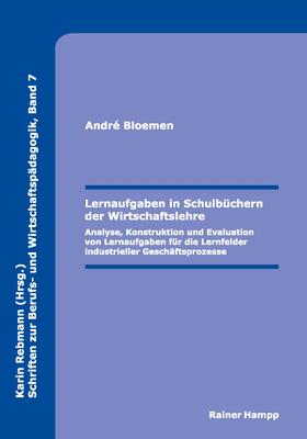 Bloemen |  Lernaufgaben in Schulbüchern der Wirtschaftslehre | eBook | Sack Fachmedien