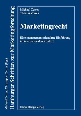 Zerres |  Marketingrecht | eBook | Sack Fachmedien