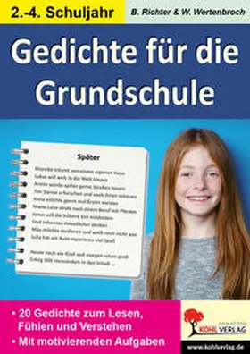 Richter / Wertenbroch |  Lernwerkstatt Gedichte für die Grundschule | Buch |  Sack Fachmedien