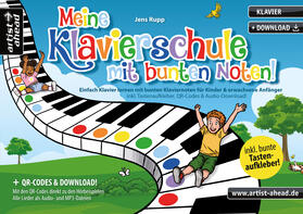 Rupp |  Meine Klavierschule mit bunten Noten! | Buch |  Sack Fachmedien