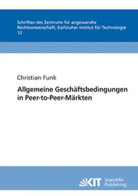 Funk |  Allgemeine Geschäftsbedingungen in Peer-to-Peer-Märkten | Buch |  Sack Fachmedien