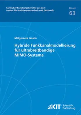 Janson |  Hybride Funkkanalmodellierung für ultrabreitbandige MIMO-Systeme | Buch |  Sack Fachmedien