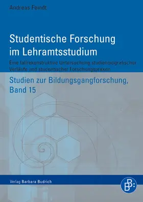 Feindt |  Studentische Forschung im Lehramtsstudium | Buch |  Sack Fachmedien