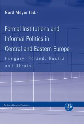 Meyer |  Formal Institutions and Informal Politics in Central and Eastern Europe | Buch |  Sack Fachmedien