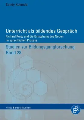 Kolenda |  Unterricht als bildendes Gespräch | Buch |  Sack Fachmedien