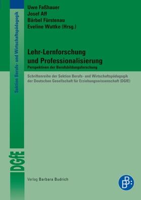 Faßhauer / Aff / Fürstenau |  Lehr-Lernforschung und Professionalisierung | Buch |  Sack Fachmedien