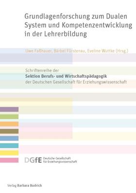 Fasshauer / Faßhauer / Fürstenau |  Grundlagenforschung zum Dualen System und Kompetenzentwicklung in der Lehrerbildung | Buch |  Sack Fachmedien