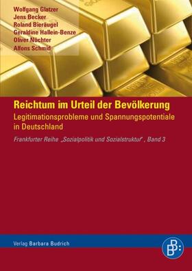 Glatzer |  Reichtum im Urteil der Bevölkerung | eBook | Sack Fachmedien