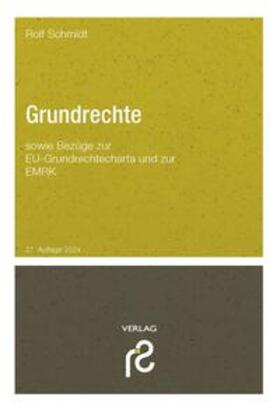 Schmidt |  Grundrechte | Buch |  Sack Fachmedien