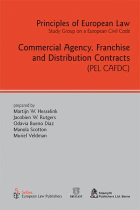 Hesselink / Rutgers / Bueno Diaz |  Commercial Agency, Franchise and Distribution Contracts | eBook | Sack Fachmedien