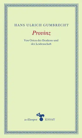 Gumbrecht / Hamilton |  Provinz | Buch |  Sack Fachmedien