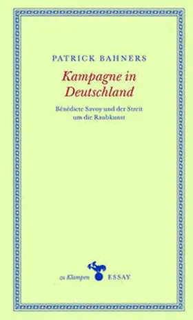 Bahners / Hamilton |  Kampagne in Deutschland | Buch |  Sack Fachmedien