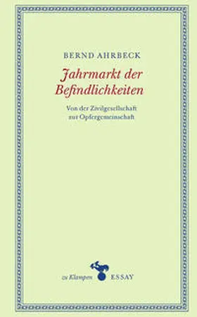 Ahrbeck / Hamilton |  Jahrmarkt der Befindlichkeiten | Buch |  Sack Fachmedien