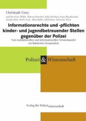 Gusy |  Gusy: Informationsrechte/-pflichten kinder-/jugendb.. Stell. | Buch |  Sack Fachmedien