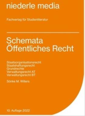 Willers |  Schemata Öffentliches Recht - Karteikarten | Buch |  Sack Fachmedien