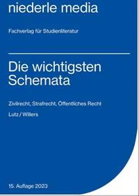 Lutz |  Die wichtigsten Schemata | Buch |  Sack Fachmedien