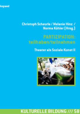 Scheurle / Hinz / Köhler |  PARTIZIPATION: teilhaben/teilnehmen | Buch |  Sack Fachmedien