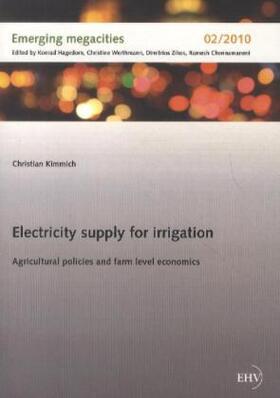 Kimmich |  Electricity supply for irrigation | Buch |  Sack Fachmedien