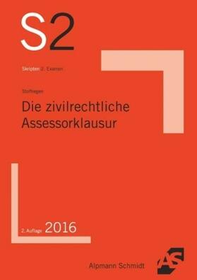 Stoffregen |  Die zivilrechtliche Assessorklausur | Buch |  Sack Fachmedien