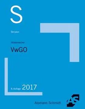 Wüstenbecker | Skript VwGO | Buch | 978-3-86752-497-1 | sack.de