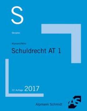 Alpmann / Wirtz / Langkamp |  Skript Schuldrecht AT 1 | Buch |  Sack Fachmedien